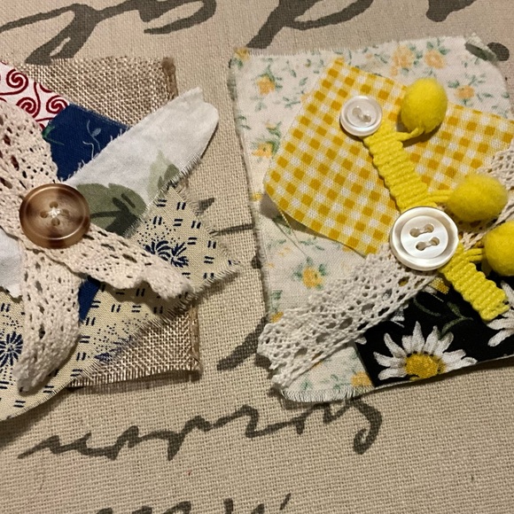 2 Clusters / Slow Stitch  Snippets / Junk Journal Ephemera - Picture 5 of 7